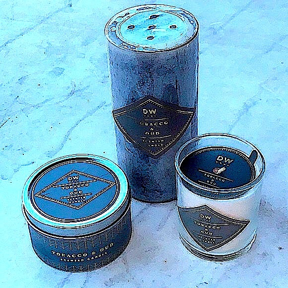 DW HOME CANDLE TOBACCO & OUD 3PC SET - Picture 2 of 10